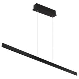Netlighting Dentsy 120cm Bar Pendant Matt Black LED 4000K Touch Dimmer - thumbnail 2