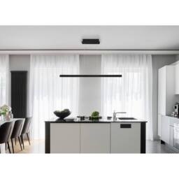 Netlighting Dentsy 120cm Bar Pendant Matt Black LED 4000K Touch Dimmer - thumbnail 5