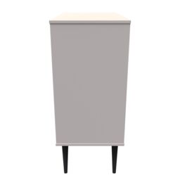 Ready Assembled 2 U Fuji 4 Drawer Chest (Ready Assembled) in Taupe - thumbnail 2