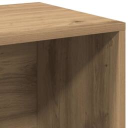 Berkfield Home LP Storage Box Artisan Oak 69.5x34x36 cm Engineered Wood in Brown - thumbnail 8