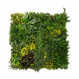 Monstershop Cassia Artificial Wall Tile x 3 - 100cm x 100cm in Green - Size: 100 cm x 100 cm - thumbnail 3