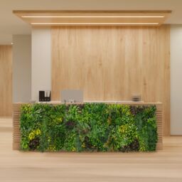 Monstershop Cassia Artificial Wall Tile x 3 - 100cm x 100cm in Green - Size: 100 cm x 100 cm - thumbnail 7