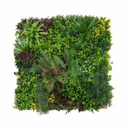 Monstershop Cassia Artificial Wall Tile x 3 - 100cm x 100cm in Green - Size: 100 cm x 100 cm - thumbnail 4