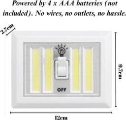 Marco Paul Cordless Night Lights with Switch in White - thumbnail 2