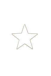 KDMD 12 Inch Star Wire Frame 20 Pack in Gold - thumbnail 1