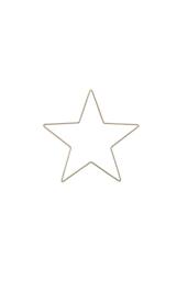 KDMD 12 Inch Star Wire Frame 20 Pack in Gold - thumbnail 5