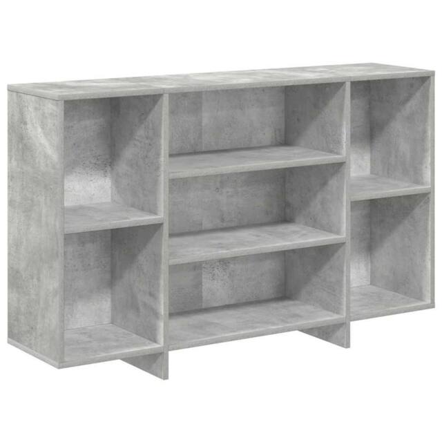 Berkfield Home Sideboard Concrete Grey 120x30x75 cm Engineered Wood - Size: 120 x 30 x 75 cm - image 1