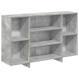 Berkfield Home Sideboard Concrete Grey 120x30x75 cm Engineered Wood - Size: 120 x 30 x 75 cm - thumbnail 1