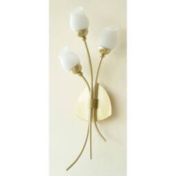 Netlighting Rimini Wall Lamp 3 Light G9 Satin Brass in Gold - thumbnail 2