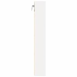 Berkfield Home Vitrine Cabinet White 60x8.5x58 cm Engineered Wood - thumbnail 5