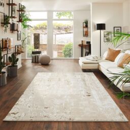 Modern Styra Abstract Area Rugs Luxury for Bedroom, Living Room, and Hallway