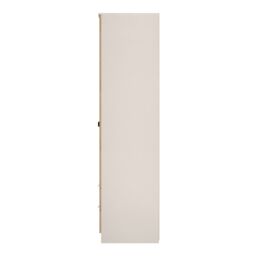 Ready Assembled 2 U Norway Tall 2 Door 2 Drawer Robe (Ready Assembled) in Beige - Size: Large - thumbnail 3