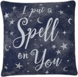 "Smart Living Halloween Pumpkins & Celestial Stars Decorative 18"" x 18"" Filled Cushions in Navy - Size: 45 cm x 45 cm" - thumbnail 3