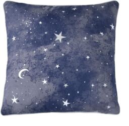 "Smart Living Halloween Pumpkins & Celestial Stars Decorative 18"" x 18"" Filled Cushions in Navy - Size: 45 cm x 45 cm" - thumbnail 2