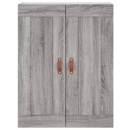 Berkfield Home Highboard Grey Sonoma 69.5x34x180 cm Engineered Wood - thumbnail 6