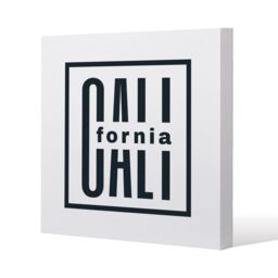 Benjamin Tate Design California (Canvas Print) / 114 x 114 x 4cm in Natural - Size: 114 x 114 x 4 cm - thumbnail 1