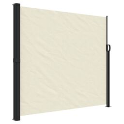 Berkfield Home Retractable Side Awning Cream 180x300 cm - thumbnail 2