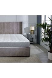 Starlight Beds Grey Memory Foam Spring Hybrid Mattress - Size: EU King - thumbnail 2
