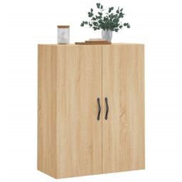 Berkfield Home Wall Mounted Cabinet Sonoma Oak 69.5x34x90 cm Engineered Wood in Brown - thumbnail 4