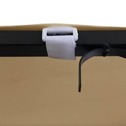 Berkfield Home Canopy Taupe 4x3 m 180 g/m ² Fabric & Steel in Beige - thumbnail 6