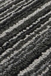 JVL Arona Machine Washable Latex Backed Doormat, 40x60cm, Black - Size: 40 cm x 60 cm - thumbnail 3