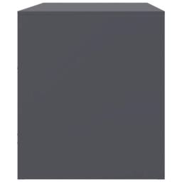 Berkfield Home TV Cabinets 2 pcs Anthracite 67x39x44 cm Steel in Dark Grey - Size: 67 x 39 x 44 cm - thumbnail 8