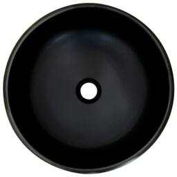 Berkfield Home Durable Countertop Basin Multicolour Round Œ¶41x14 cm Ceramic - Size: 41x14 cm - thumbnail 4