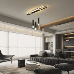 Garwarm Remote Controlled Dimmable 3 Light LED Chandelier in White - thumbnail 3