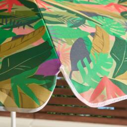 OHS Bright Palm Parasol Umbrella Garden Outdoor Canopy Sun Shade Beach in Green - thumbnail 2