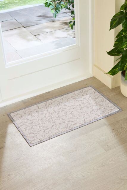 Artsy Mats Beige Ivy Indoor Outdoor Doormat (70 x 40cm) - Size: 40 cm x 70 cm - image 1