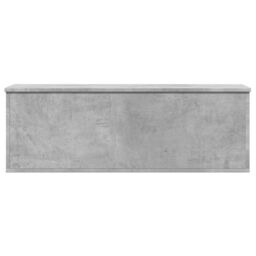 Berkfield Home Storage Box Concrete Grey 102x35x35 cm Engineered Wood - Size: 102 x 35 x 35 cm - thumbnail 4