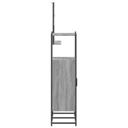 Berkfield Home Stylish 3 Piece Bathroom Cabinet Set Grey Sonoma Engineered Wood - thumbnail 7