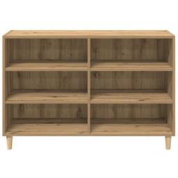 Berkfield Home Sideboard Artisian Oak 103.5x35x70 cm Engineered Wood in Brown - thumbnail 5