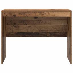 Berkfield Home Rustic Writing Desk Old wood Solid Wood 100 x 50 x 76 cm in Brown - thumbnail 5