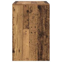 Berkfield Home Rustic Writing Desk Old wood Solid Wood 100 x 50 x 76 cm in Brown - thumbnail 6