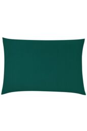 Furn Contra Soft Velvet Contrast Coloured Reverse Cushion in Teal - Size: 40 cm x 60 cm