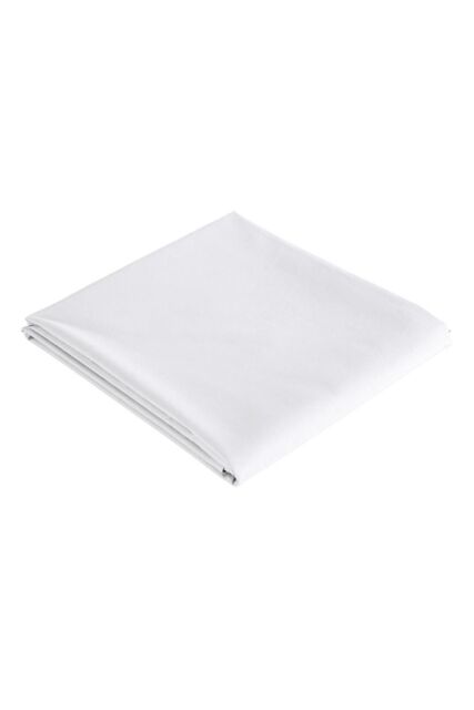 CHRISTY Pure Cotton Percale Flat Sheets in White - Size: Single Flat - image 1