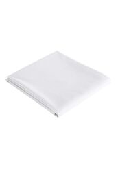 CHRISTY Pure Cotton Percale Flat Sheets in White - Size: Single Flat - thumbnail 3
