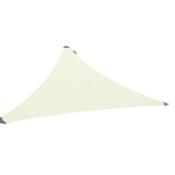 Primrose 2m Triangle Pro Waterproof Garden Sail Shade Canopy 98% UV Block in Ivory - thumbnail 3