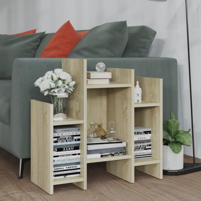 Berkfield Home Side Cabinet Sonoma Oak 60x26x60 cm Engineered Wood in Brown - Size: 60 x 26 x 60 cm - image 1