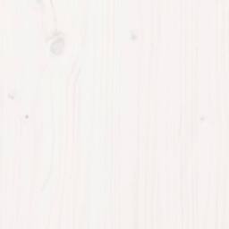 Berkfield Home Sideboard White 111x34x60 cm Solid Wood Pine - Size: 111 x 34 x 60 cm - thumbnail 6