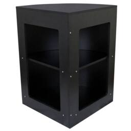 Monstershop Retail Shop Corner Counter CM60 - Black - thumbnail 3