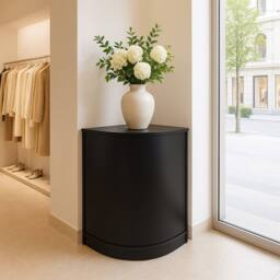 Monstershop Retail Shop Corner Counter CM60 - Black - thumbnail 5