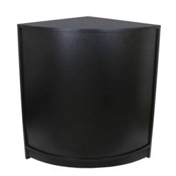 Monstershop Retail Shop Corner Counter CM60 - Black - thumbnail 1