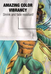 Aquaman and The Lost Kingdom Blanket, 152x127 cm Battle in The Ocean Silky Touch Super Soft Throw Blanket in White - thumbnail 4