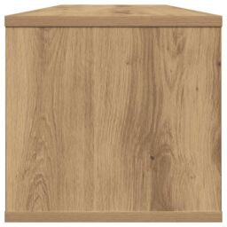 Berkfield Home Wall Cabinet Artisan Oak 101x30x29 cm Engineered Wood in Brown - Size: 101 x 30 x 29 cm - thumbnail 5