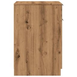 Berkfield Home Desk Cabinet Artisan Oak 33x50x75 cm Engineered Wood in Brown - Size: 33 x 50 x 75 cm - thumbnail 6