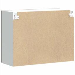 Berkfield Home Kitchen Wall Cabinet with Glass Door Kalmar Brown Oak Engineered Wood - thumbnail 9