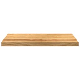 Berkfield Home Window Sills 2 pcs Light Brown 80x40x2 cm Solid Wood Oak - Size: Medium - thumbnail 4