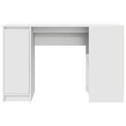 Berkfield Home Durable Desk White 120x42x76 cm Engineered Wood - Size: 120 x 42 x 76 cm - thumbnail 6